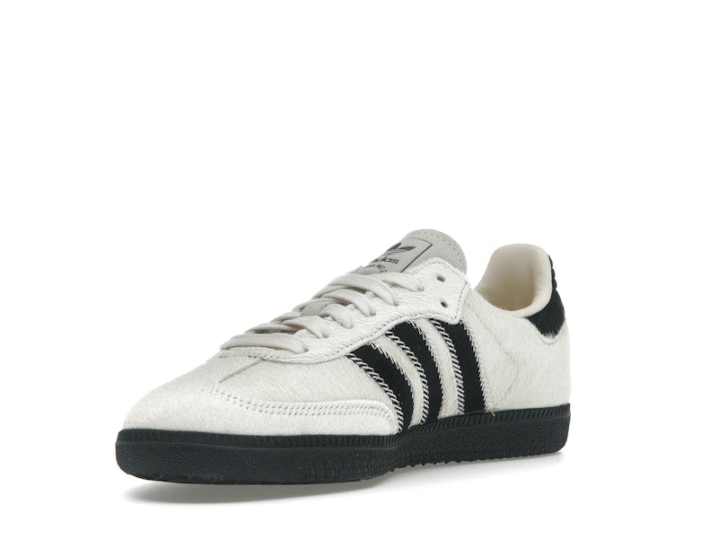 adidas Samba OG Wonder White Black Pony (Women's)