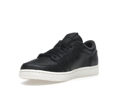 Jordan 1 Retro Low Swooshless Black (2025)