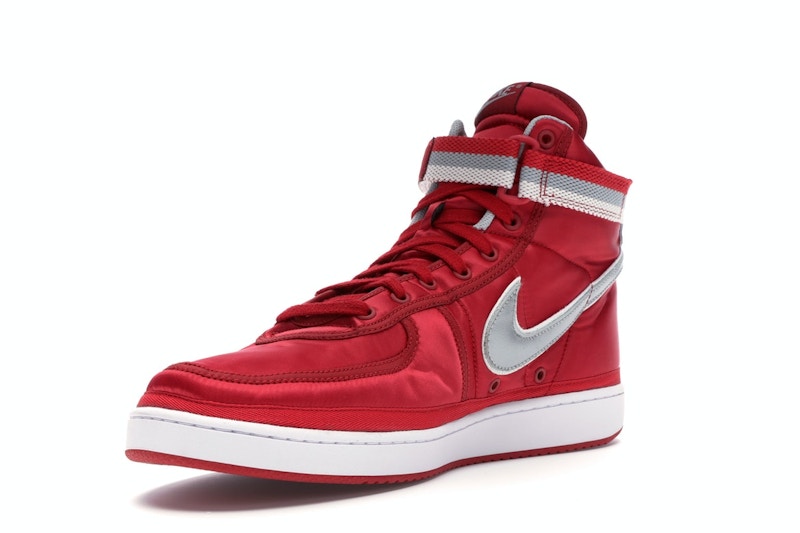 Nike Vandal High Supreme University Red Metallic Silver