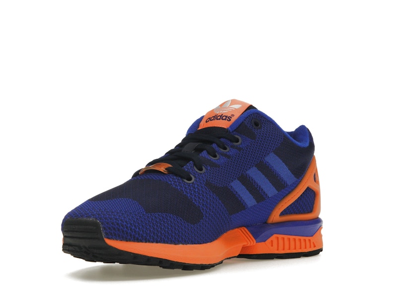 adidas ZX Flux Weave Dark Blue Orange