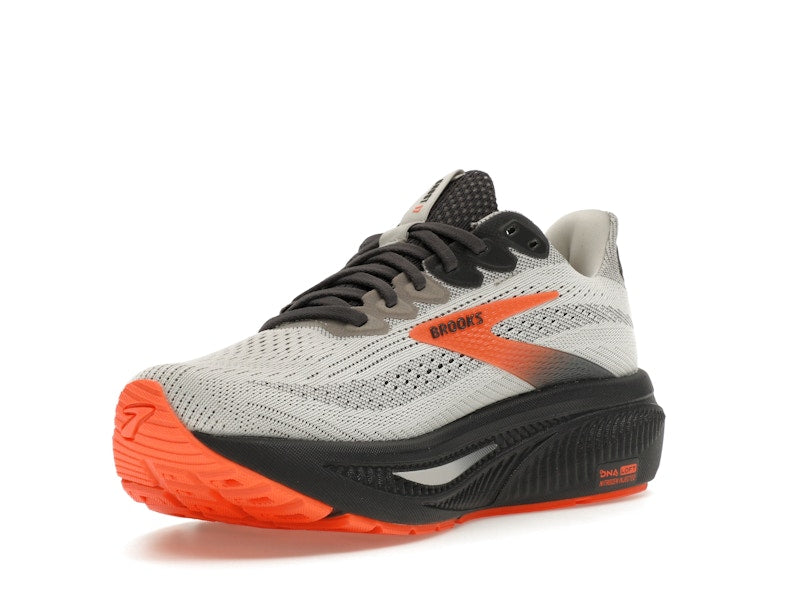 Brooks Ghost 17 Oyster Mushroom Orange Ebony
