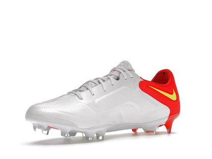 Nike Tiempo Legend 9 Elite FG White Bright Crimson Volt
