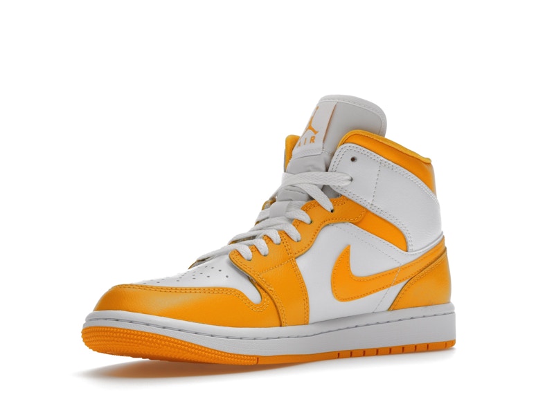 Jordan 1 Mid White University Gold (Women's)