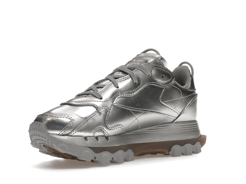 Reebok Classic Leather Cardi B Silver Metallic (Women's)