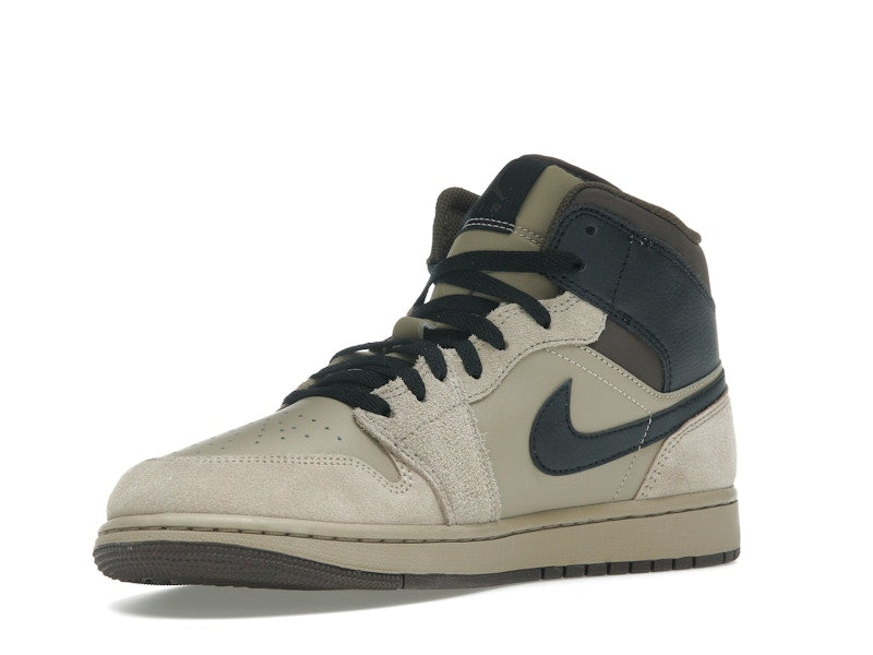 Jordan 1 Mid Khaki Baroque Brown