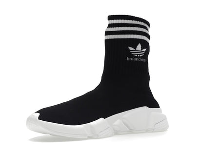 Balenciaga x adidas Speed Trainer Black White