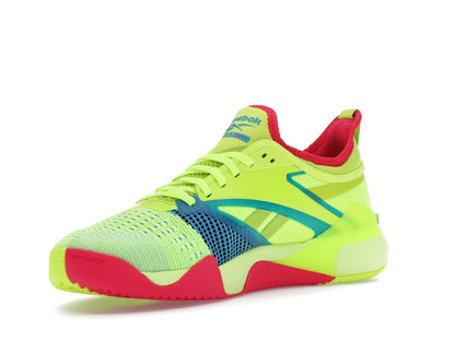 Reebok Nano Court Digital Lime Aqua Bold Pink