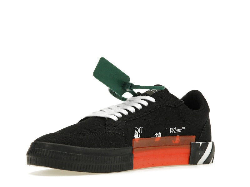 OFF-WHITE Vulc Low Top Black Orange