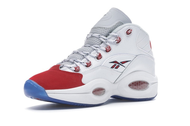 Reebok Question Mid Red Toe 25th Anniversary