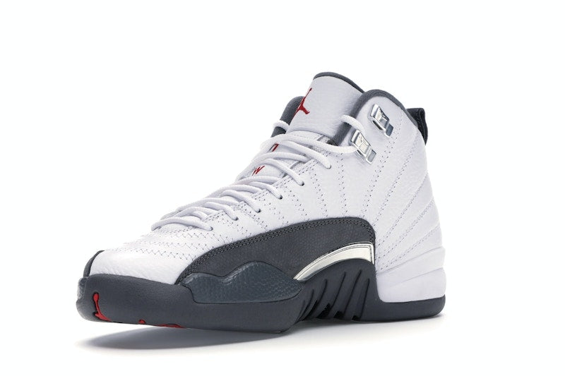 Jordan 12 Retro White Dark Grey (GS)