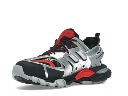 Balenciaga Track Black Red White Silver