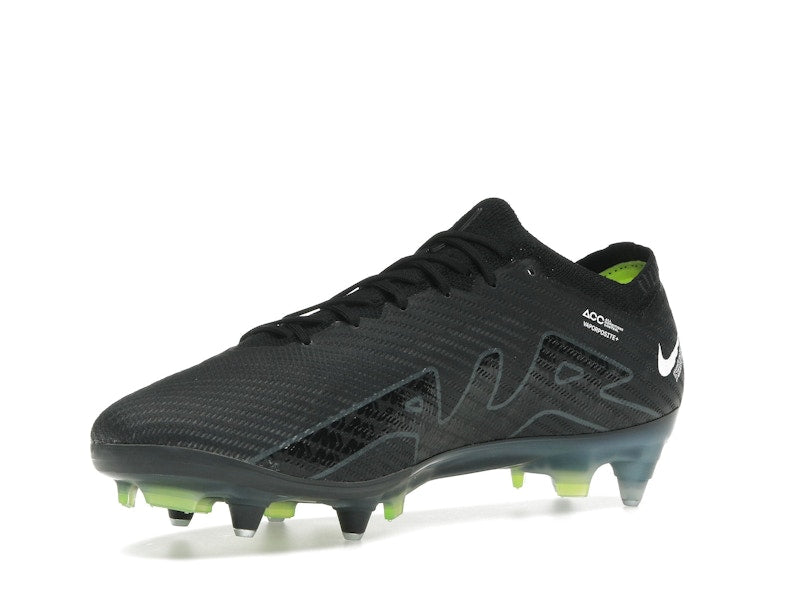 Nike Zoom Mercurial Vapor 15 Elite SG-Pro Anti-Clog Traction Black White Volt