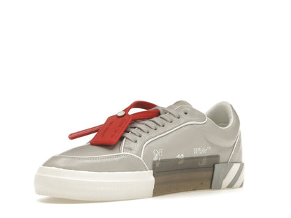 OFF-WHITE Vulc Leather Sneaker Grey
