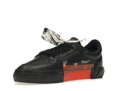 OFF-WHITE Vulc Low Black/Blue Leather SS21