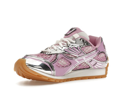 Bottega Veneta Orbit Gloss Silver (Women's)