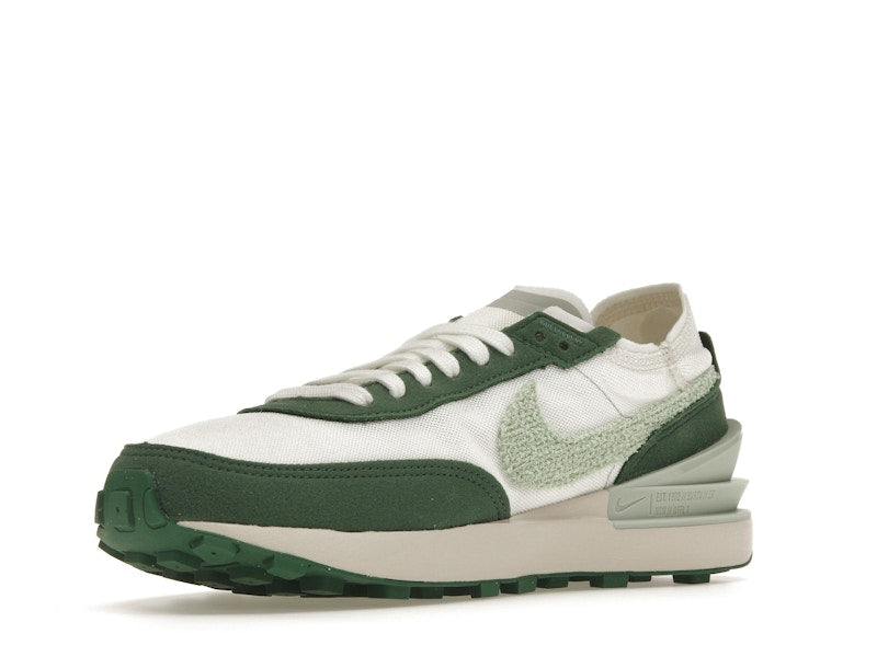 Nike Waffle One Summit White Moon Fossil Gorge Green Honeydew (Women's)