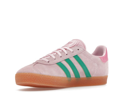 adidas Gazelle Clear Pink Court Green (GS)