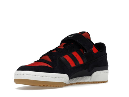 adidas Forum Low Core Black Core Black Vivid Red