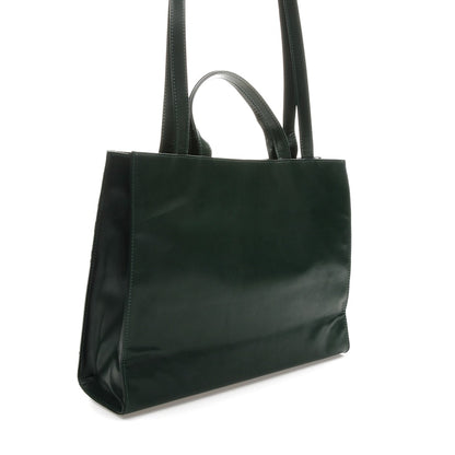 Telfar Flag Bag Medium Green/White