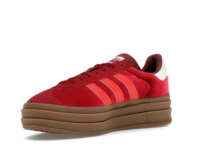 adidas Gazelle Bold Bright Red Velvet (Women's)