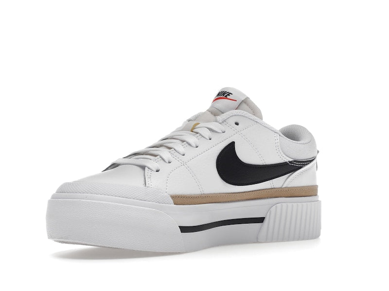 Nike Court Legacy Lift White Black (Women's)