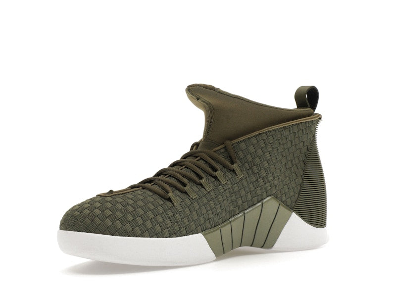 Jordan 15 Retro PSNY Woven Olive