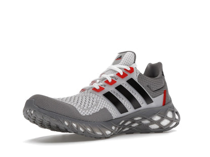 adidas Ultra Boost Web DNA Grey Vivid Red