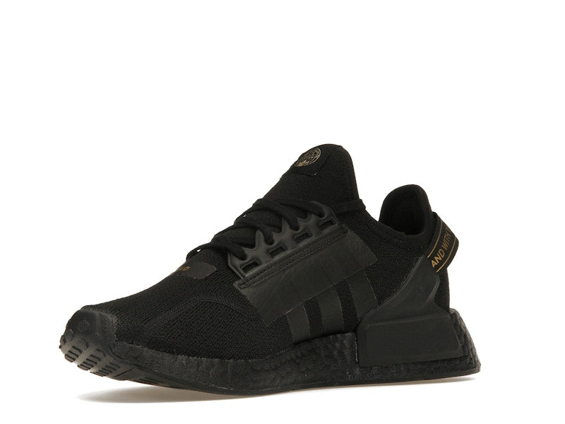 adidas NMD R1 V2 Black Gold Metallic