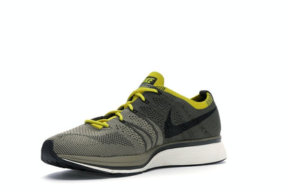 Nike Flyknit Trainer Cargo Khaki Bright Citron