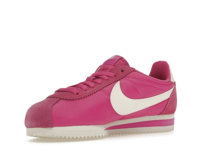 Nike Classic Cortez Nylon Active Fuchsia Summit White (Women's)