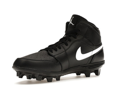 Jordan 1 Mid TD Cleat Black White