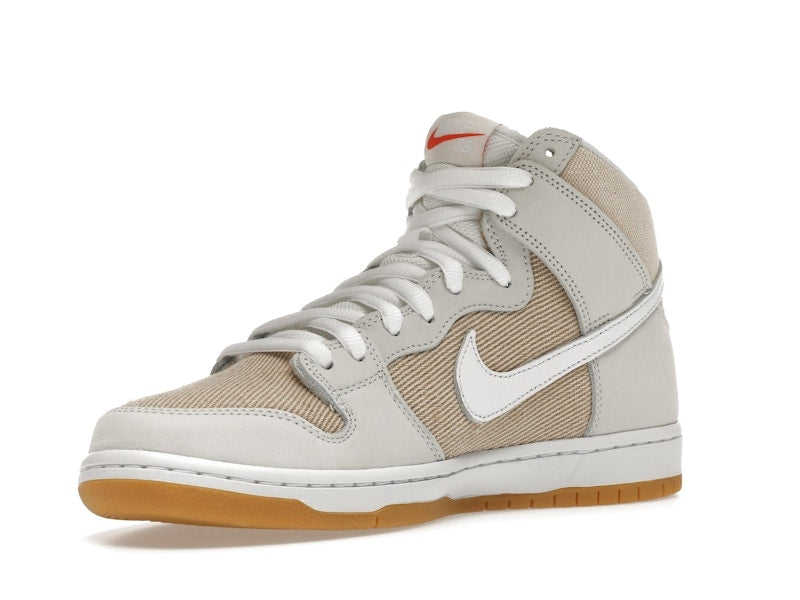 Nike SB Dunk High Pro ISO Orange Label Unbleached Natural