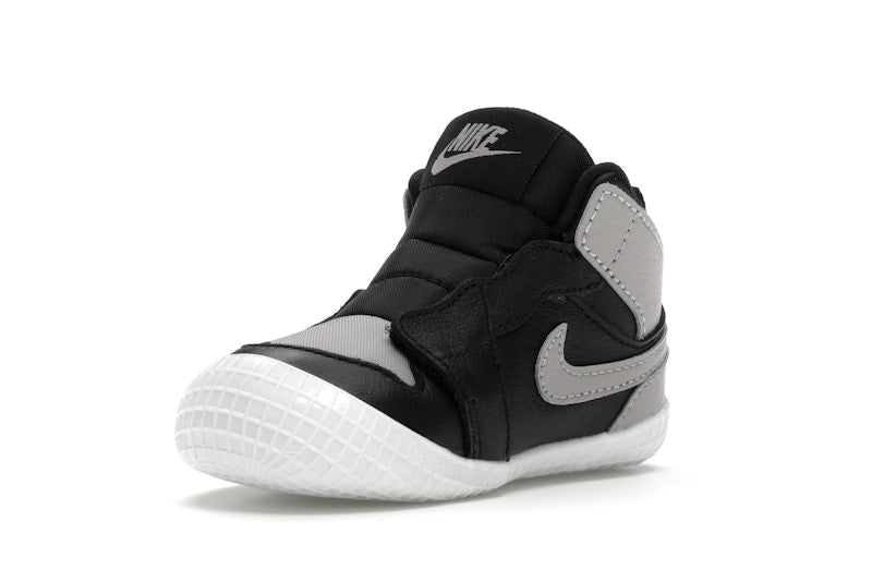 Jordan 1 Crib Bootie Black Medium Grey (I)