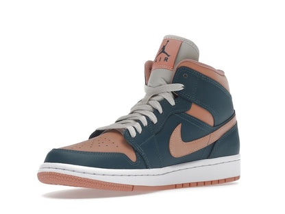 Jordan 1 Mid Dark Teal Green (Women's)