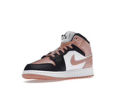 Jordan 1 Mid Light Madder Root (GS)