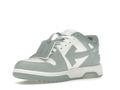 OFF-WHITE Out Of Office OOO Low Tops White Grey