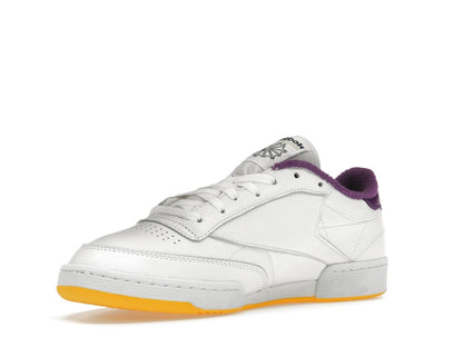 Reebok Club C 85 Eric Emanuel White Purple Yellow