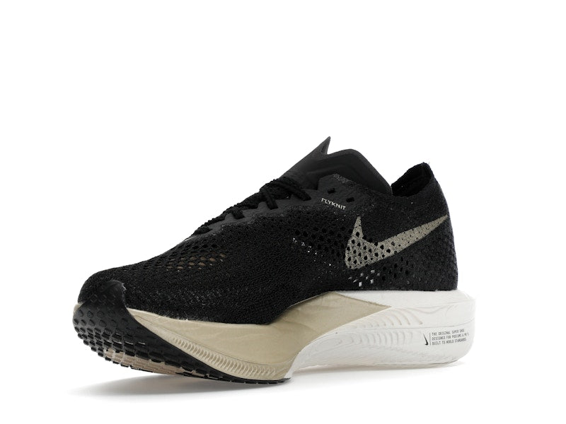 Nike ZoomX Vaporfly 3 Black Metallic Gold Grain (Women's)