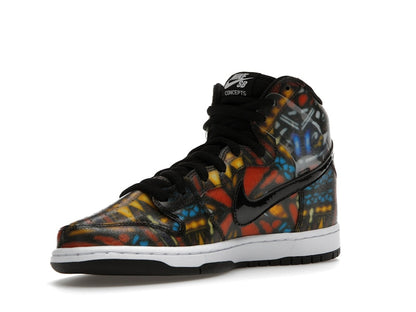 Nike SB Dunk High Concepts Stained Glass