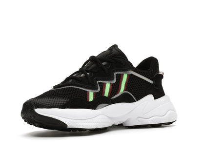 adidas Ozweego Core Black Solar Green (GS)