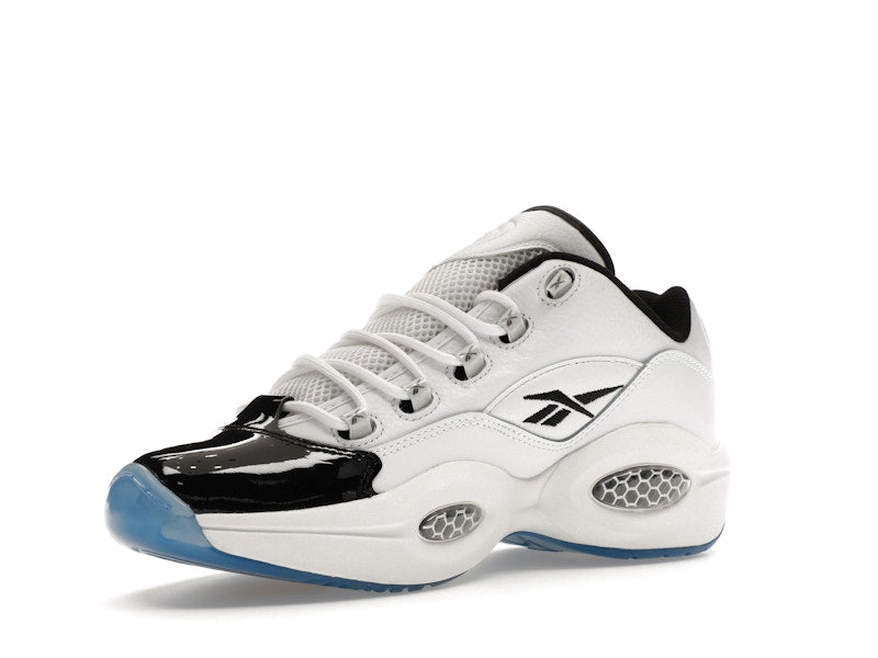 Reebok Question Low White Black Toe