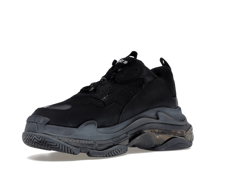 Balenciaga Triple S Clear Sole Black