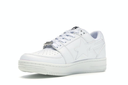 BAPE STA Low White