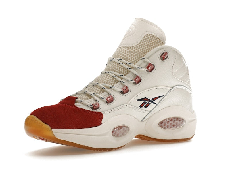 Reebok Question Mid Vintage Red Toe