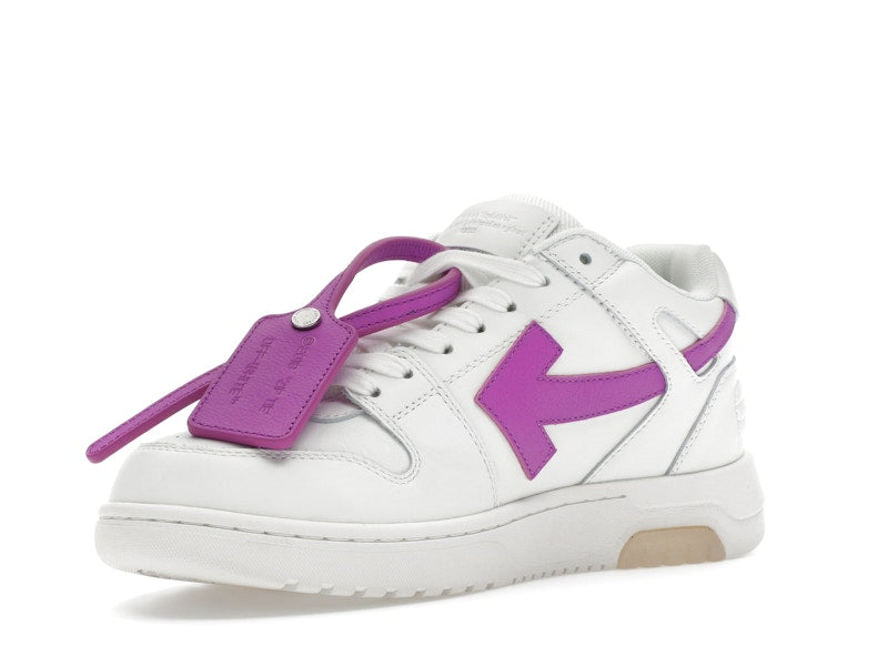 OFF-WHITE Out Of Office OOO Low Tops White Purple (Women's)