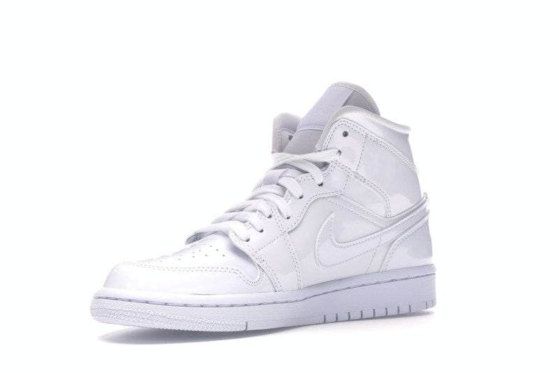Jordan 1 Mid Triple White (Women's)