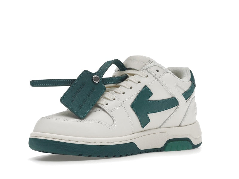 OFF-WHITE Out Of Office OOO Low Tops White Green (FW22)