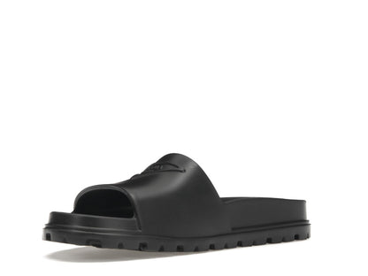Prada Rubber Slides Black (Men's)