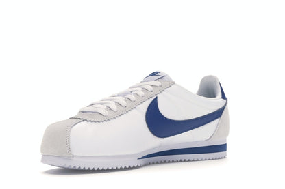 Nike Classic Cortez Nylon White Gym Blue