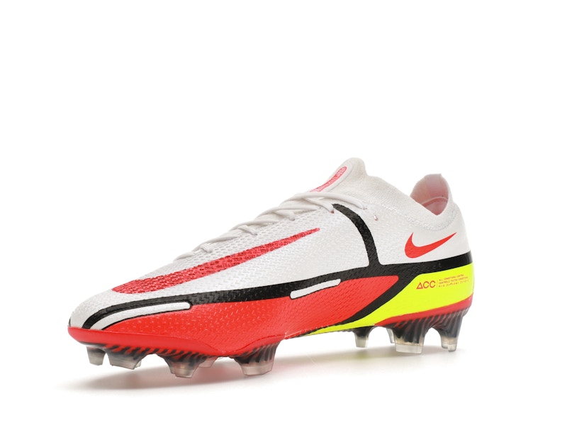 Nike Phantom GT2 Elite FG White Volt Black Bright Crimson